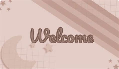 Aesthetic Brown Welcome Banner | Presentasi, Templat power point, Papan kelas