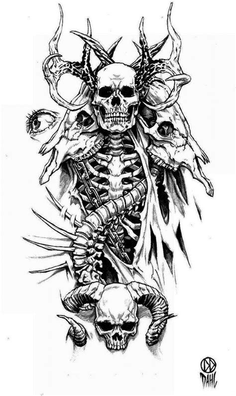 Pin on Skull art