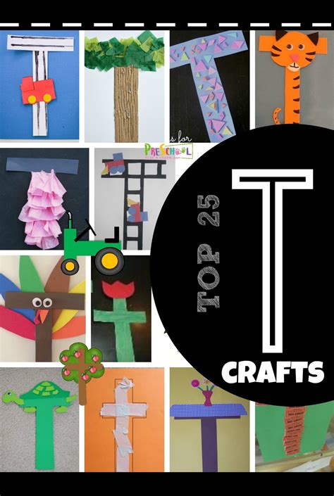 TOP 25 Letter T Crafts