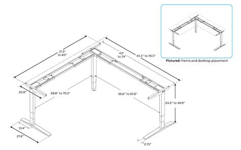 The #1 L-Shape Standing Desk | UPLIFT Desk