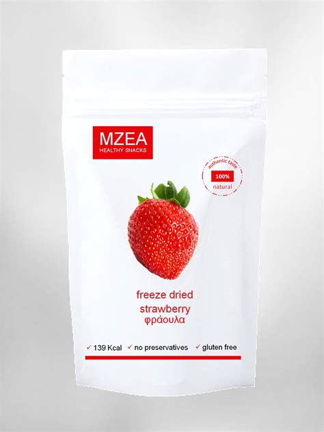 freeze dried strawberries without sugar and additives 100% natural