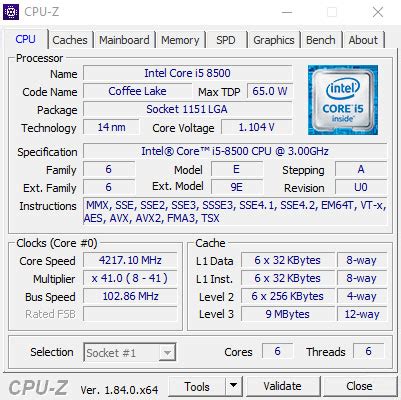 Intel Core i5-8500 3.0 GHz Review - Overclocking | TechPowerUp