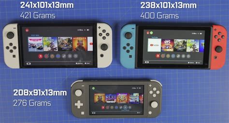 Nintendo Switch Lite Vs Switch Vs Switch OLED