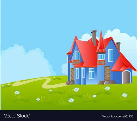 House background Royalty Free Vector Image - VectorStock