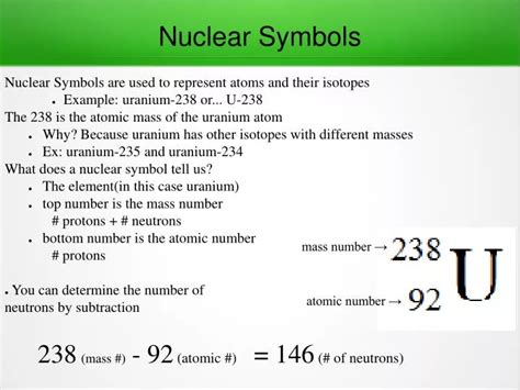 PPT - Nuclear Symbols PowerPoint Presentation, free download - ID:5480785