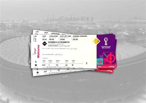 vêtements En particulier prometteur fifa world cup qatar tickets Décoratif Là hiérarchie