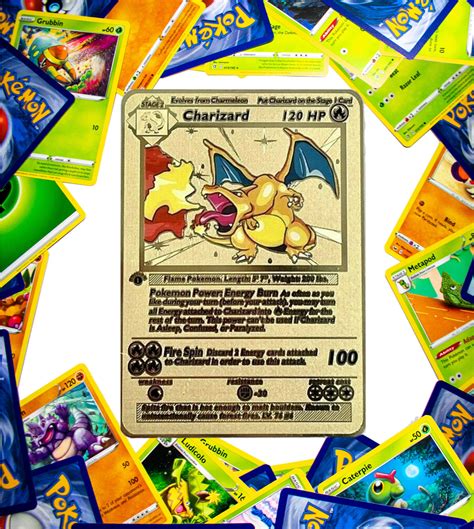 Charizard Pokemon Card Gold - Pokemon Cards Zone