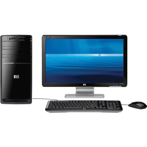 HP Pavilion p6340f Desktop Computer with w2338h 23" LCD Display