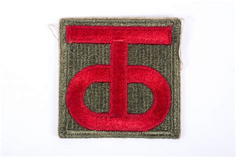 US 90th Infantry Division patch – fjm44