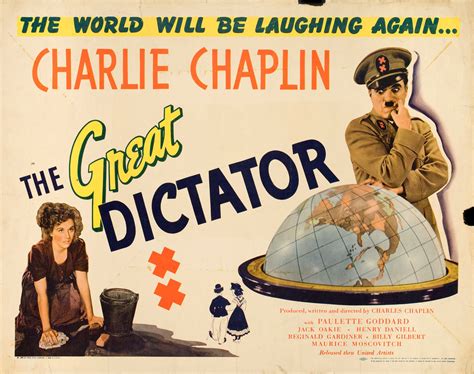 The Great Dictator Original 1940 U.S. Half Sheet Movie Poster - Posteritati Movie Poster Gallery