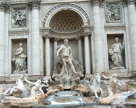 The Trevi Fountain in Rome, Italy - Photography by Sylvestermouse