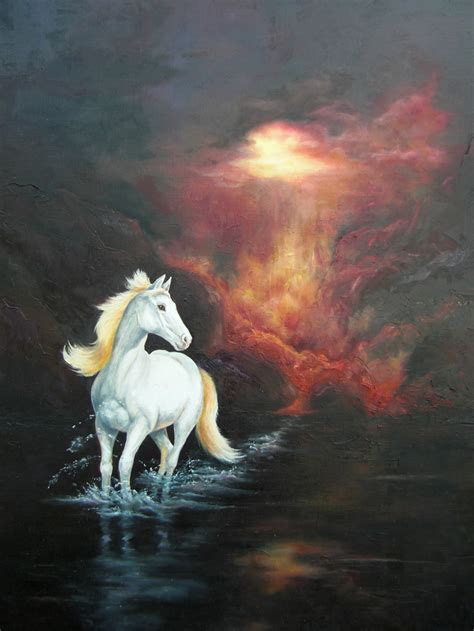 24 best paintings images on Pinterest | Equine art, Horse art and White horses