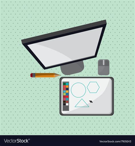 Office icon design Royalty Free Vector Image - VectorStock