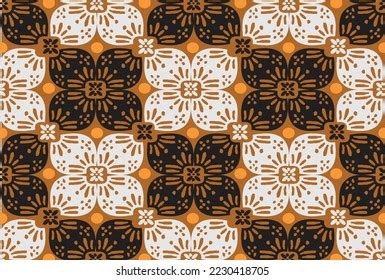 Batik Indonesian Technique Waxresist Dyeing Applied Stock Vector (Royalty Free) 2230418705 ...