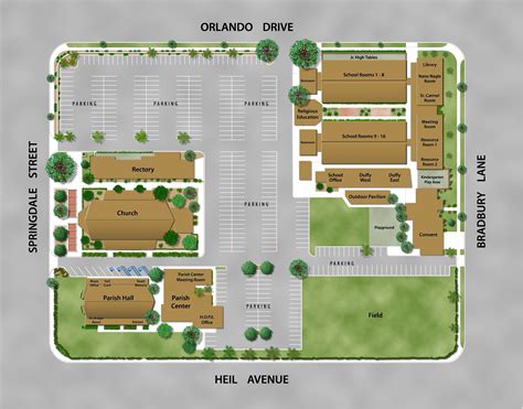 New College Campus Map