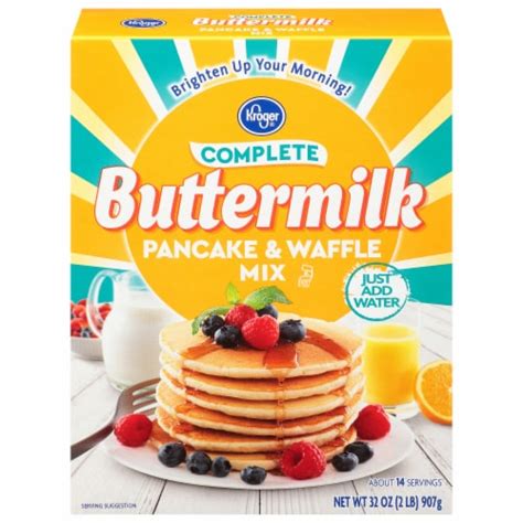 Kroger® Complete Buttermilk Pancake & Waffle Mix, 32 oz - Kroger