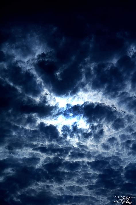 The Dark Blue Clouds Textures ~ Annan District, Tainan City, Taiwan | Blue sky clouds, Cloud ...