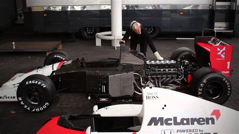 FIRE UP sound 1991 McLaren MP4/6 V12 F1 engine