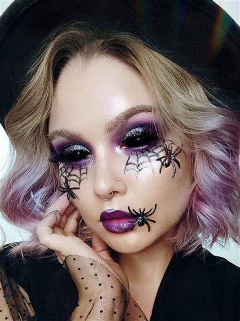 23 Cute Halloween face and Halloween makeup ideas for beginners - Mycozylive.com