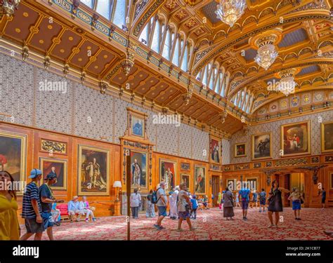 Windsor castle interior hi-res stock photography and images - Alamy