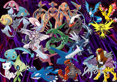 Legendary Pokemon Collage by Micvic709 on DeviantArt