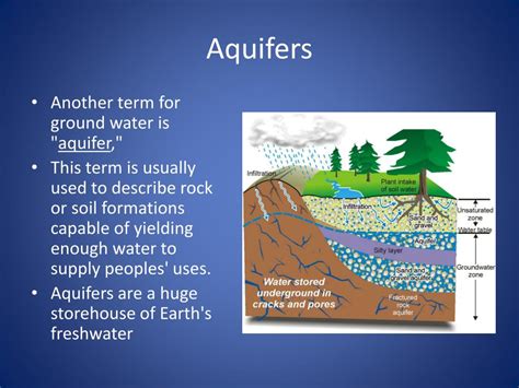 PPT - Water Table and Aquifers PowerPoint Presentation, free download - ID:2501659