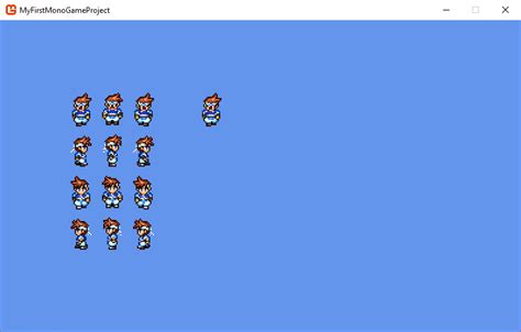 MonoGame - How to Use Sprite Sheets | Tutorials | industrian.net