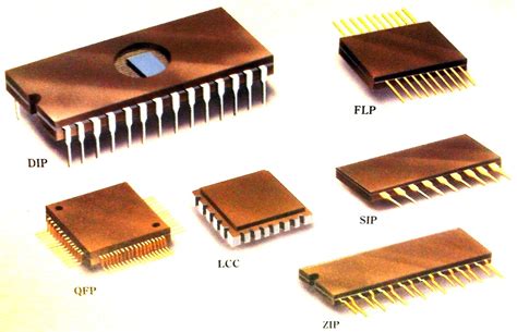 Integrated Circuit Package Types - Vintage Computer Chip Collectibles, Memorabilia & Jewelry