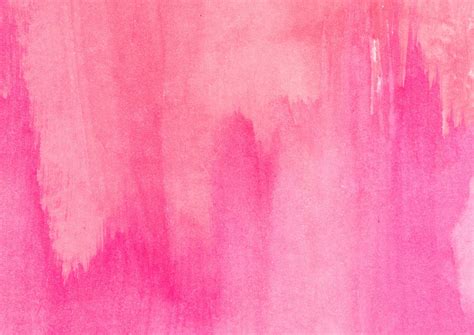 Pink Watercolor Background Texture