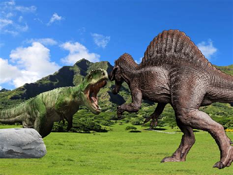 Spinosaurus vs Giganotosaurus | Cumple