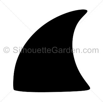 Shark Fin Silhouette - Free Clip Art, Printable, and Vector Downloads