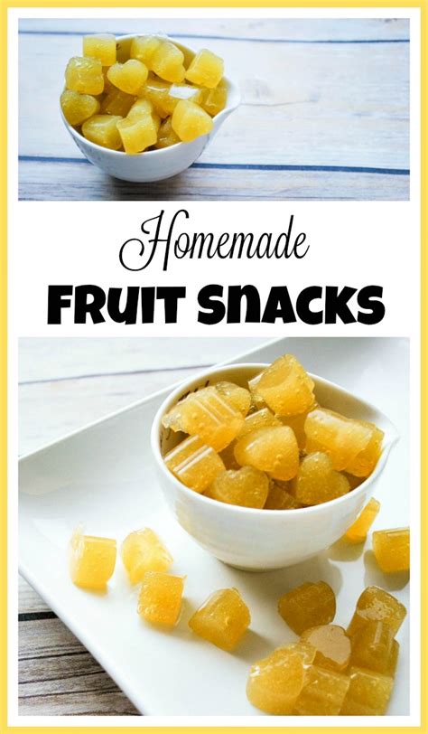 Homemade Fruit Snacks