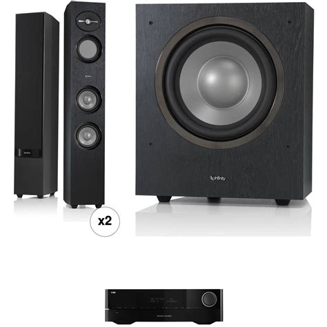 Infinity Reference R253 3-Way Floor-Standing Speakers and R10