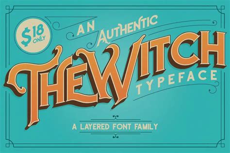 16 Best Witch Fonts for Scary Halloween Designs ? | Design Inspiration