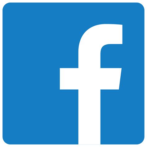 Facebook Logo PNG Clear Blue