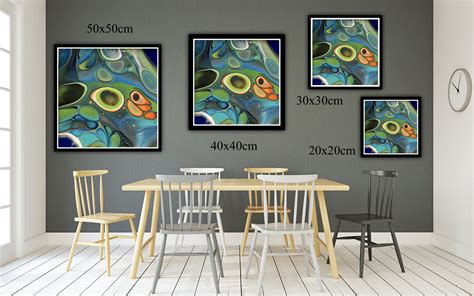 Art Print Acrylic Painting Poster Print up to 50 X 75 Cm - Etsy UK