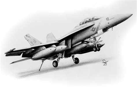 Fighter Plane Drawing Fighter jet drawing draw coloring airplane step jets falcon plane fighting ...