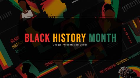 Black History Month Google Slides Template - SlideKit