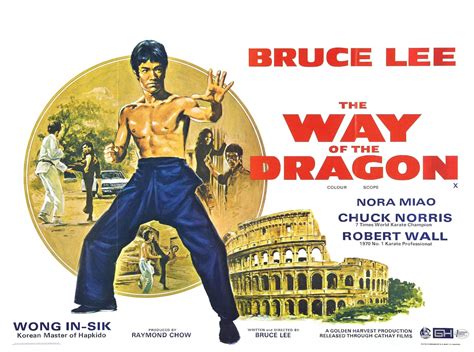 Fanatiska Filmpostrar: Way of the Dragon