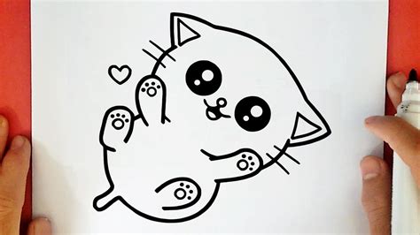 Cute Kitten Drawing