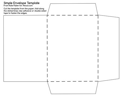 Free Printable Envelope Size 10 Template | Free Printable