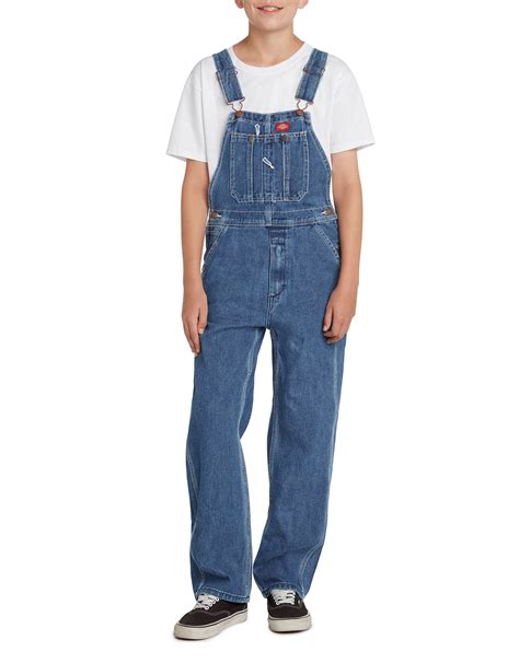 Boys' Denim Bib Overalls - Dickies US