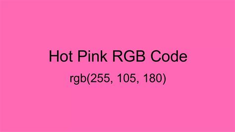 Hot Pink Color, Hex and RGB values | CSSColors.com