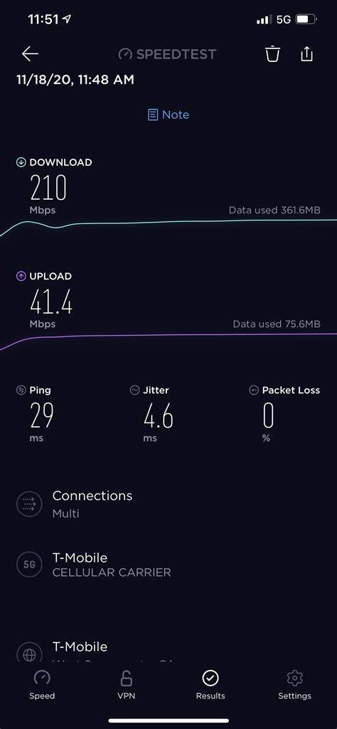 T-Mobile 5G Speedtest Downtown Sacramento can someone translate the field test screens am i on ...