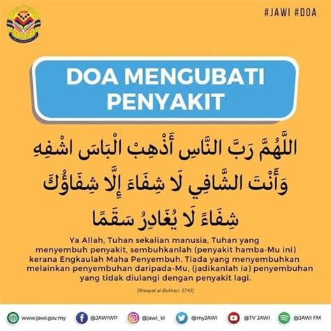 Ucapan Doa Untuk Orang Sakit & Ketika Menziarah