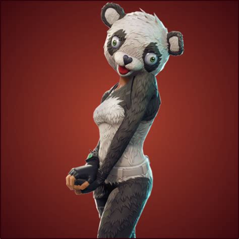 P.A.N.D.A Team Leader + Bamboo - Fortnite Item Skin Database - DigitalTQ