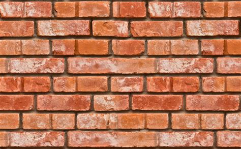 Aged Variegated Brick Wallpaper for Walls | Realistic Bricks