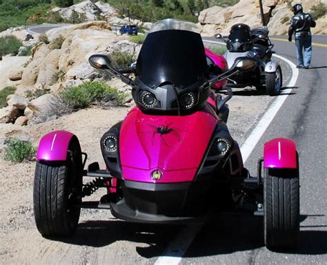 Buy Custom 2009 Can Am Spyder RS Pink on 2040-motos