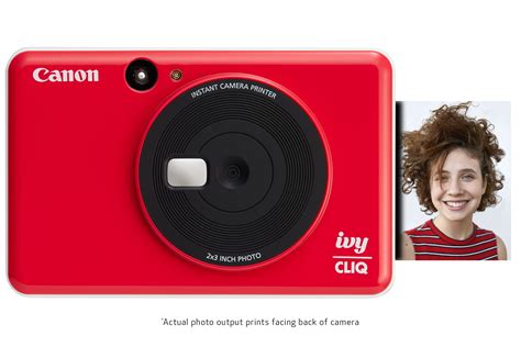 Canon IVY CLIQ Instant Camera & Portable Photo Printer (Ladybug Red) - Walmart.com - Walmart.com