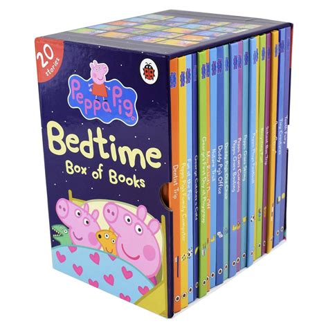 Peppa Pig Bedtime Box of Books (20 books)